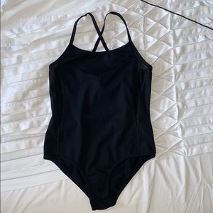 Strappy Black Bodysuit